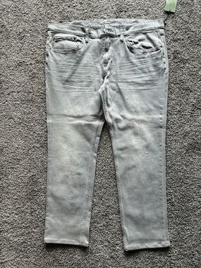 Goodfellow & Co Slim Straight Jeans in Light Gray